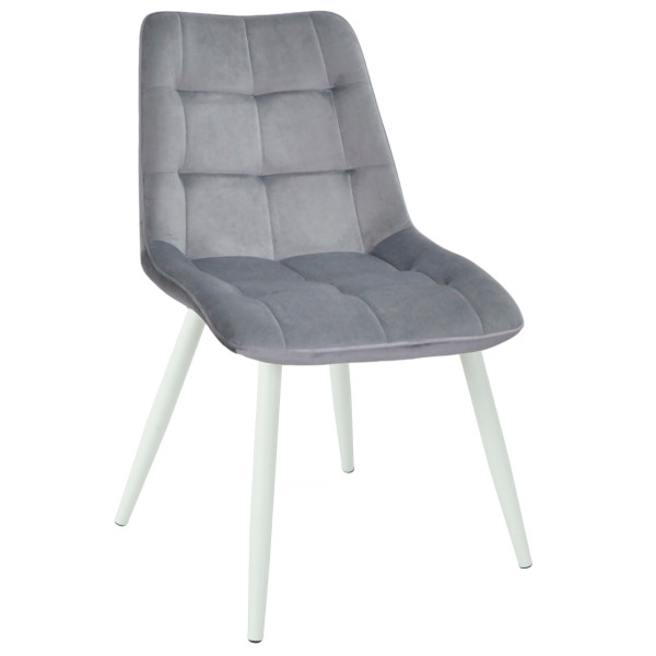 Стілець Onder Mebli Alabama WT Сірий PH-601 Оксамит-0