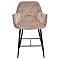 Напівбарний стілець Onder Mebli CHIC BAR 65-BK Мокко PH-610 Оксамит-1-thumb