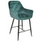 Полубарный стул Onder Mebli CHIC BAR 65-BK Зеленый PH-602 Бархат-0-thumb