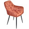 Стілець Onder Mebli CHIC BK Кориця OR-862 Оксамит-4-thumb
