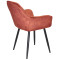 Стілець Onder Mebli CHIC BK Кориця OR-862 Оксамит-3-thumb