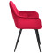 Стілець Onder Mebli CHIC BK Червоний PH-611 Оксамит-3-thumb