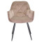 Стілець Onder Mebli CHIC BK Мокко PH-610 Оксамит-2-thumb