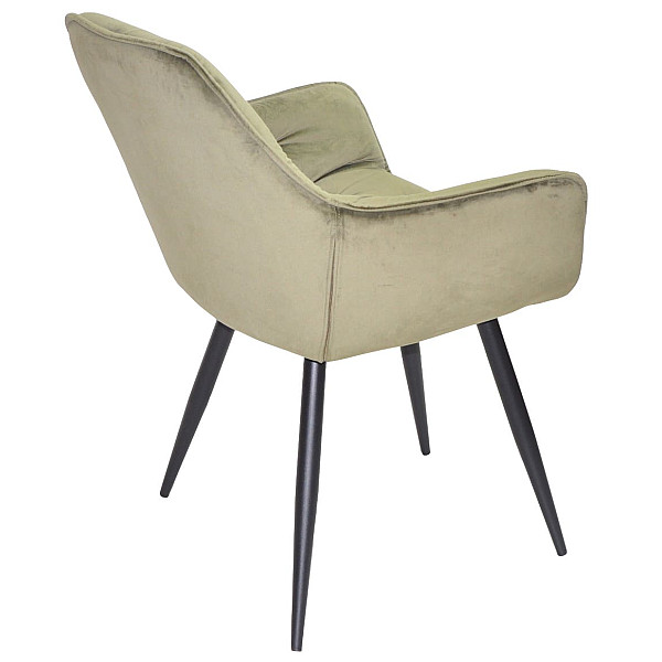 Стул Onder Mebli CHIC BK Оливковый PHL-401 Бархат-5