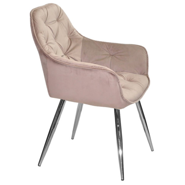 Стілець Onder Mebli CHIC CH Мокко PH-610 Оксамит-1