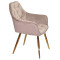 Стілець Onder Mebli CHIC GD Мокко PH-610 Оксамит-1-thumb