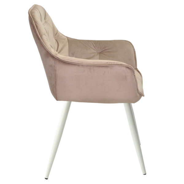 Стілець Onder Mebli CHIC WT Мокко PH-610 Оксамит-1