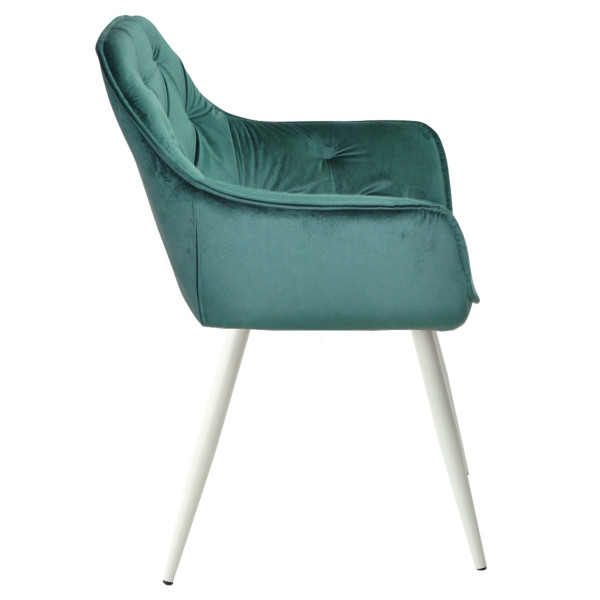 Стілець Onder Mebli CHIC WT Зелений PH-602 Оксамит-1