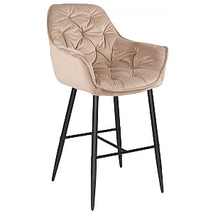 Барный стул Onder Mebli CHIC BAR 75-BK Бежевый OR-851 Бархат