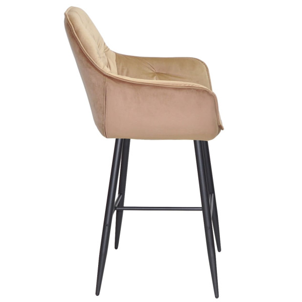 Барный стул Onder Mebli CHIC BAR 75-BK Бежевый PH-604 Бархат-2