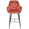 Барний стілець Onder Mebli CHIC BAR 75-BK Кориця OR-862 Оксамит-1-thumb