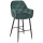 Барний стілець Onder Mebli CHIC BAR 75-BK Зелений OR-853 Оксамит