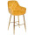 Барний стілець Onder Mebli CHIC BAR 75-GD Жовтий OR-853 Оксамит