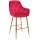 Барный стул Onder Mebli CHIC BAR 75-GD Красный PH-611 Бархат