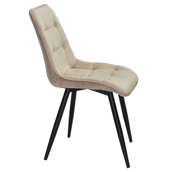 Стул Onder Mebli Alabama BK Бежевый OR-851 Бархат-2