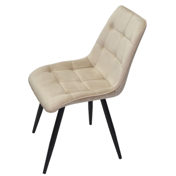 Стул Onder Mebli Alabama BK Бежевый OR-851 Бархат-3