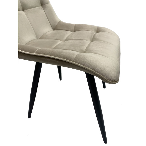 Стул Onder Mebli Alabama BK Бежевый OR-851 Бархат-5