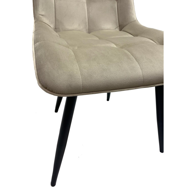 Стул Onder Mebli Alabama BK Бежевый OR-851 Бархат-6