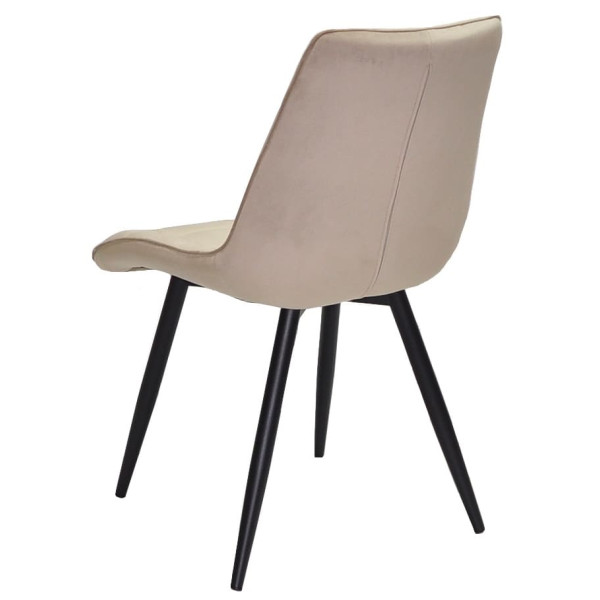 Стул Onder Mebli Alabama BK Бежевый OR-851 Бархат-4