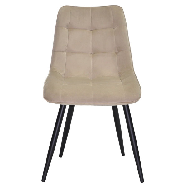 Стул Onder Mebli Alabama BK Бежевый OR-851 Бархат-1