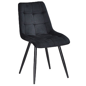 Стул Onder Mebli Alabama BK Черный OR-854 Бархат