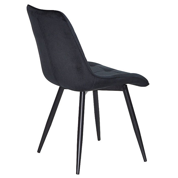 Стул Onder Mebli Alabama BK Черный OR-854 Бархат-3