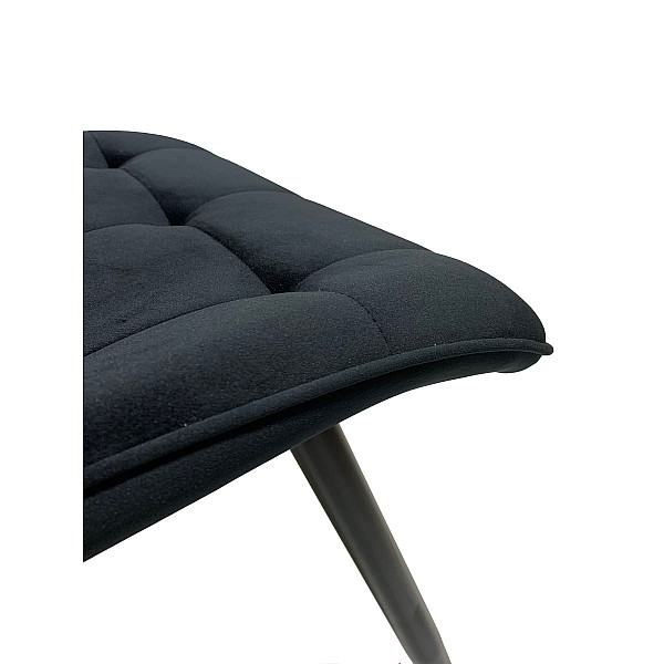 Стул Onder Mebli Alabama BK Черный OR-854 Бархат-5