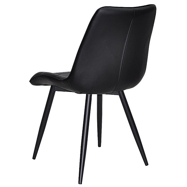 Стул Onder Mebli Alabama BK Черный Экокожа-3