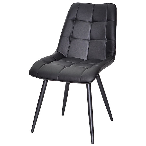 Стул Onder Mebli Alabama BK Черный Экокожа-7