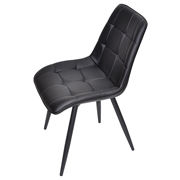 Стул Onder Mebli Alabama BK Черный Экокожа-8