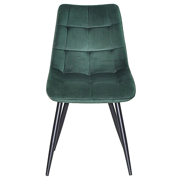 Стул Onder Mebli Alabama BK Зеленый OR-853 Бархат-1