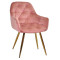 Стул Onder Mebli CHIC GD Фрез-золото PH-603 Бархат-0-thumb