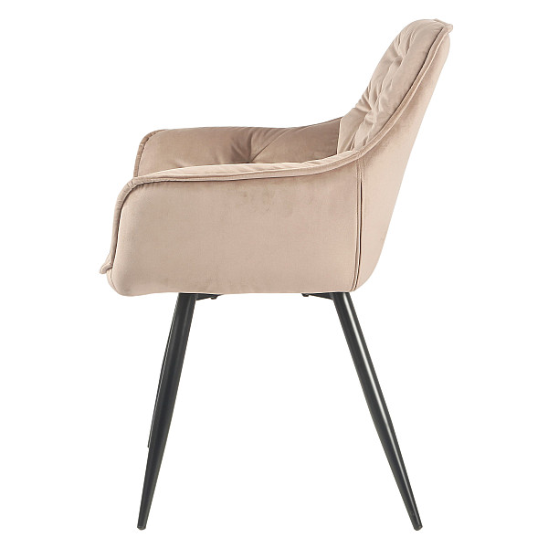 Стул Onder Mebli CHIC BK Бежевый OR-851 Бархат-2