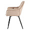 Стул Onder Mebli CHIC BK Бежевый OR-851 Бархат-2-thumb