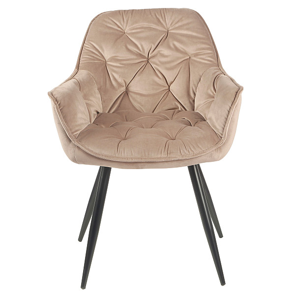 Стул Onder Mebli CHIC BK Бежевый OR-851 Бархат-1