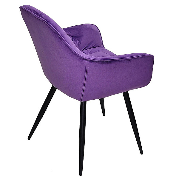 Стул Onder Mebli CHIC BK Фиолетовый OR-857 Бархат-5