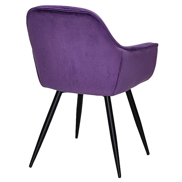 Стул Onder Mebli CHIC BK Фиолетовый OR-857 Бархат-6