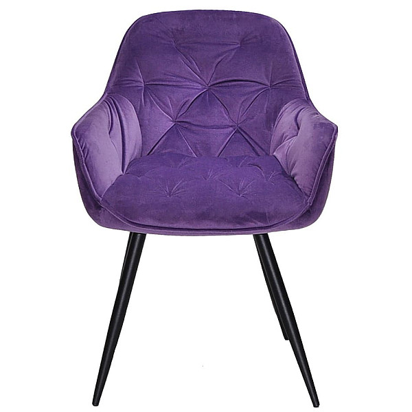 Стул Onder Mebli CHIC BK Фиолетовый OR-857 Бархат-4
