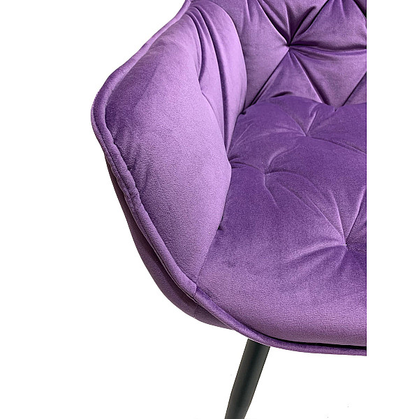 Стул Onder Mebli CHIC BK Фиолетовый OR-857 Бархат-8