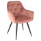 Стілець Onder Mebli CHIC BK Фрез PH-603 Оксамит-0-thumb