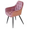 Стілець Onder Mebli CHIC BK Фрез PH-603 Оксамит-7-thumb