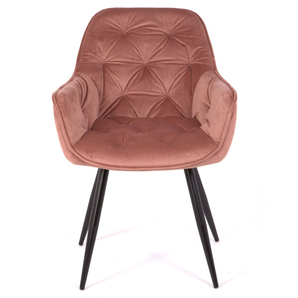 Стул Onder Mebli CHIC BK Фрез PH-603 Бархат-2