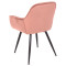 Стілець Onder Mebli CHIC BK Фрез PH-603 Оксамит-4-thumb