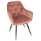 Стілець Onder Mebli CHIC BK Фрез PH-603 Оксамит-1-thumb