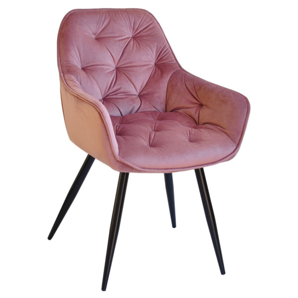 Стул Onder Mebli CHIC BK Фрез PH-603 Бархат-8