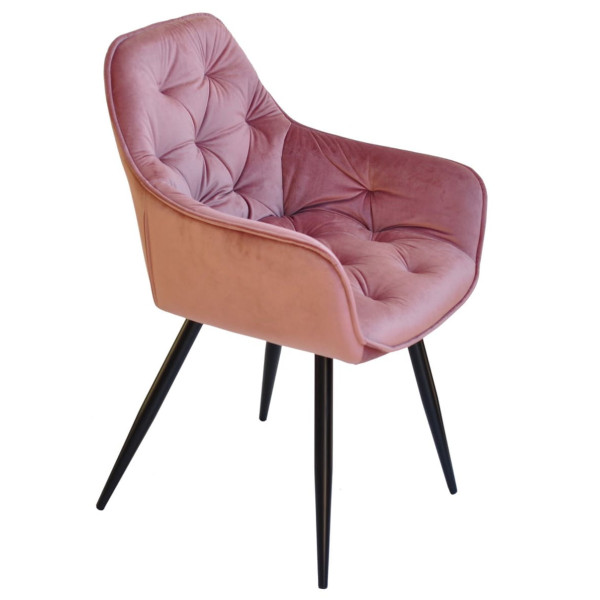 Стул Onder Mebli CHIC BK Фрез PH-603 Бархат-10