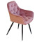 Стілець Onder Mebli CHIC BK Фрез PH-603 Оксамит-10-thumb