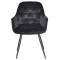 Стілець Onder Mebli CHIC BK Чорний PH-606 Оксамит-1-thumb