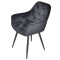 Стілець Onder Mebli CHIC BK Чорний PH-606 Оксамит-2-thumb