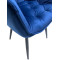 Стілець Onder Mebli CHIC BK Синій PH-607 Оксамит-7-thumb